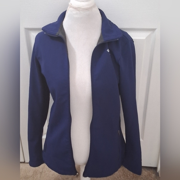 Columbia Women's Blue Omni Shield Soft Shell Jacket   Size M - Picture 3 of 14